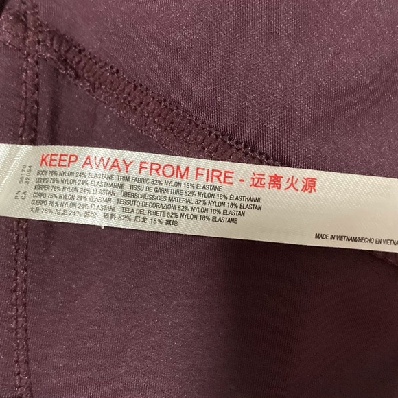 FP Movement by Free People Purple Leggings | Embellished | Stripes - Picture 9 of 14